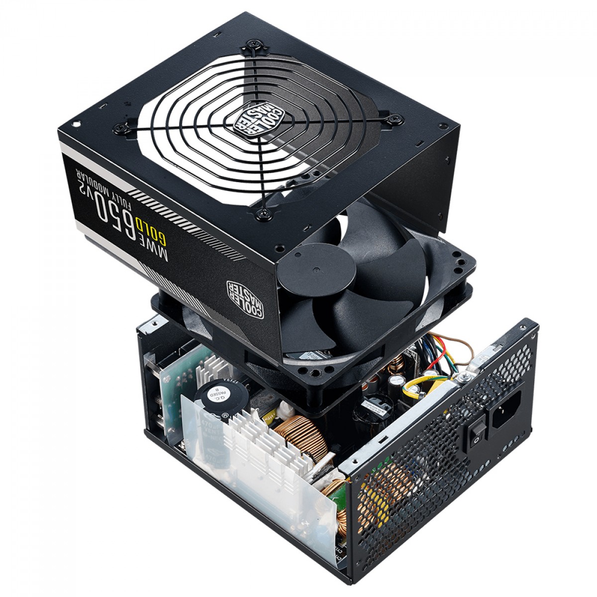 Fonte Cooler Master MWE GOLD V2 650 650W 80 Plus Gold PFC Ativo Full