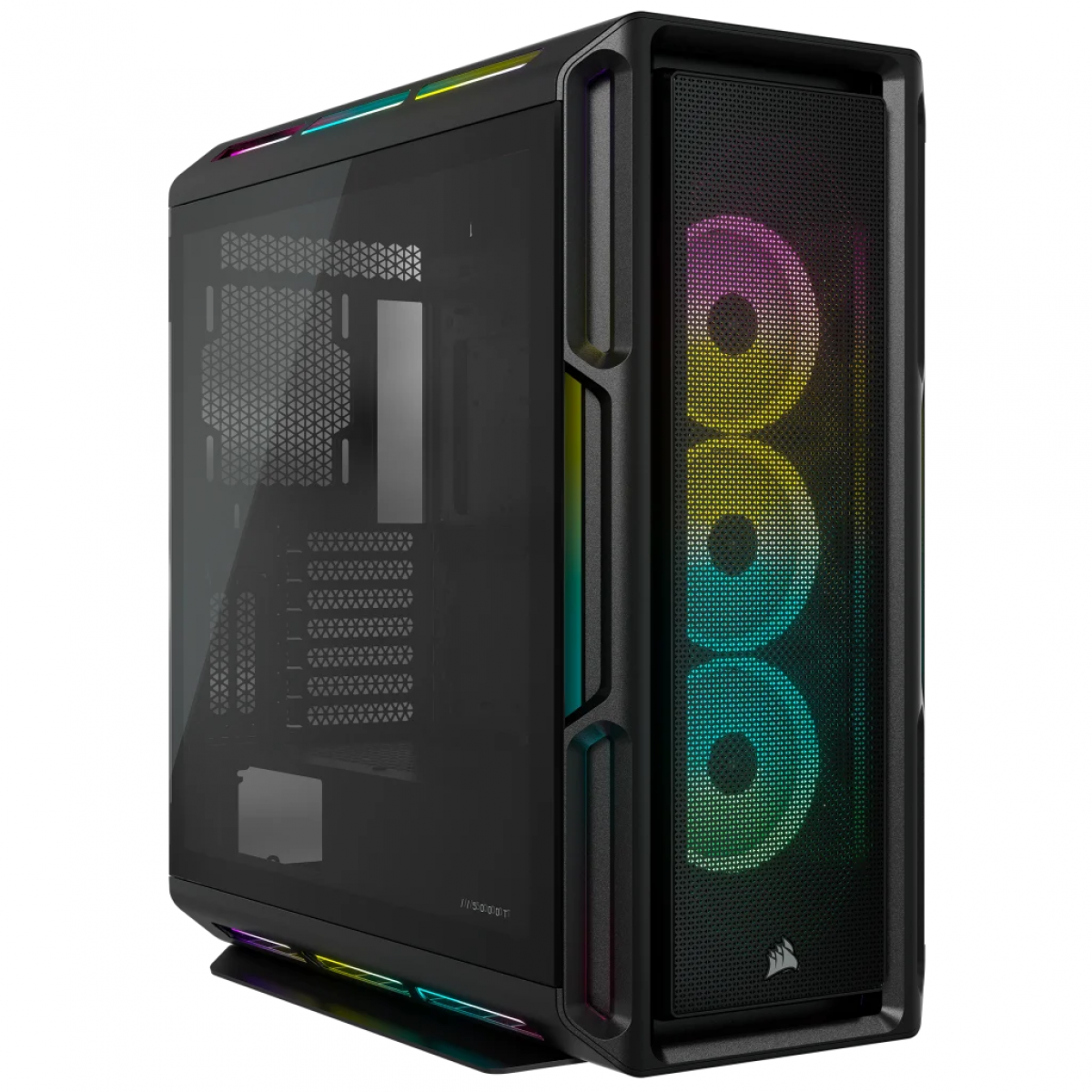 Gabinete Gamer Corsair ICUE 5000T RGB Mid Tower Vidro Temperado