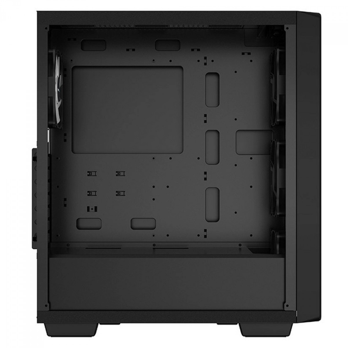 Gabinete Gamer Deepcool Cc Ts Black Mid Tower Vidro Temperado