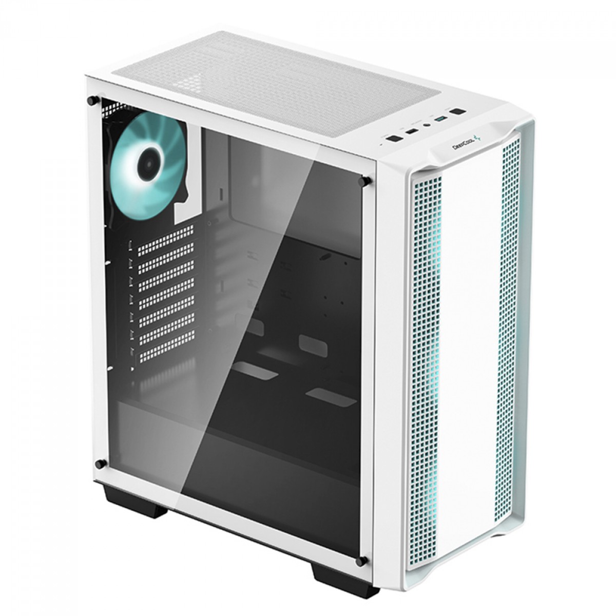 Gabinete Gamer DeepCool CC560 WH White Mid Tower Vidro Temperado