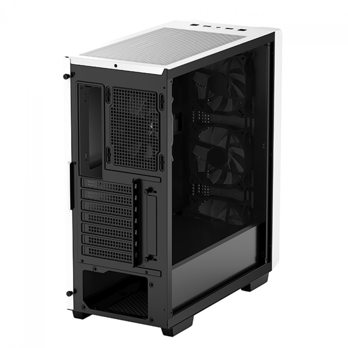 Gabinete Gamer DeepCool CC560 WH White Mid Tower Vidro Temperado