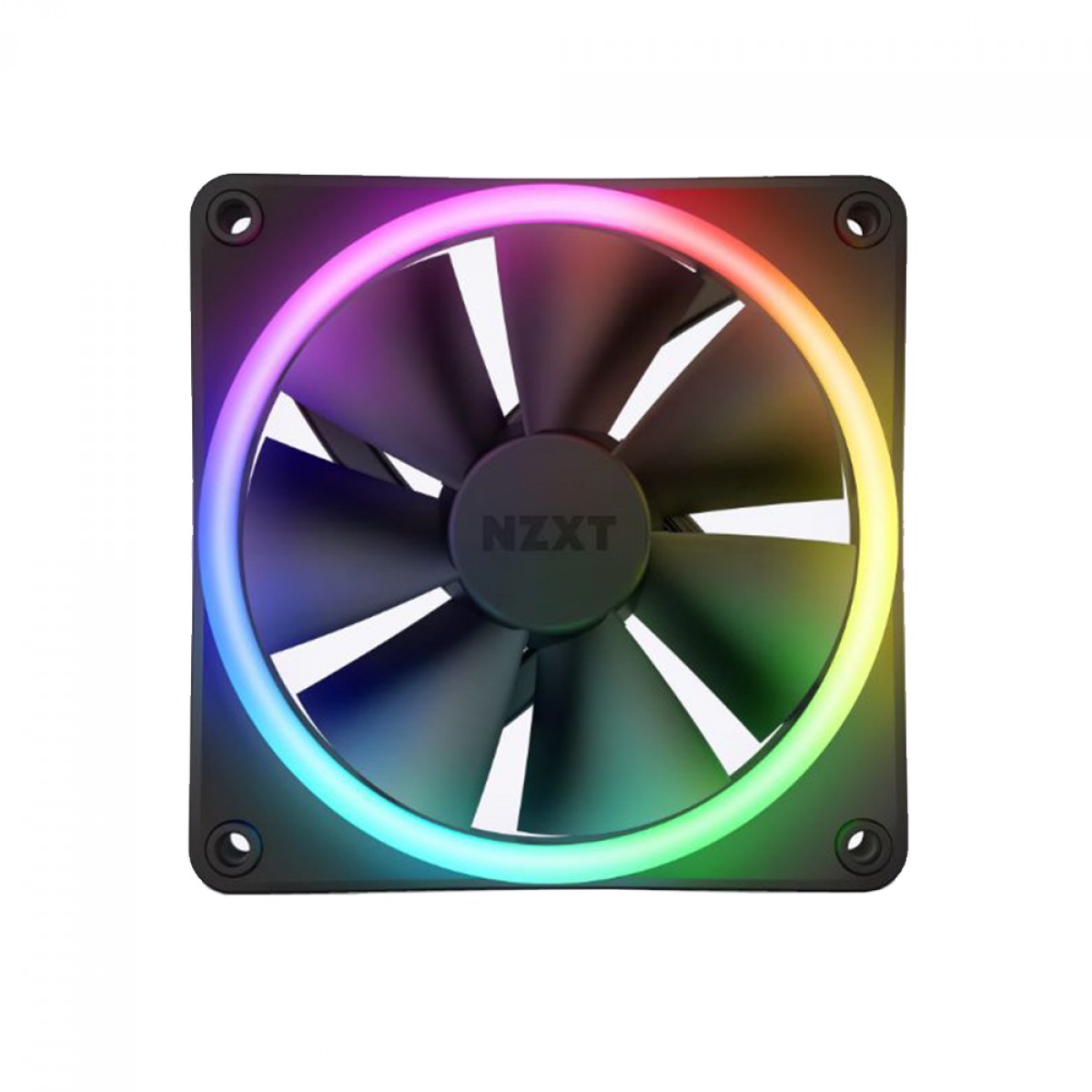 Kit Fan Unidades Nzxt F Rgb Duo Rgb Mm Black