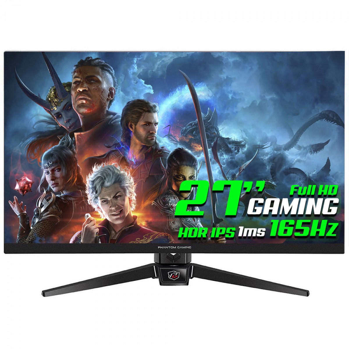 Monitor Asrock Phantom Gaming Pg Ff A Pol Full Hd Ms Hz