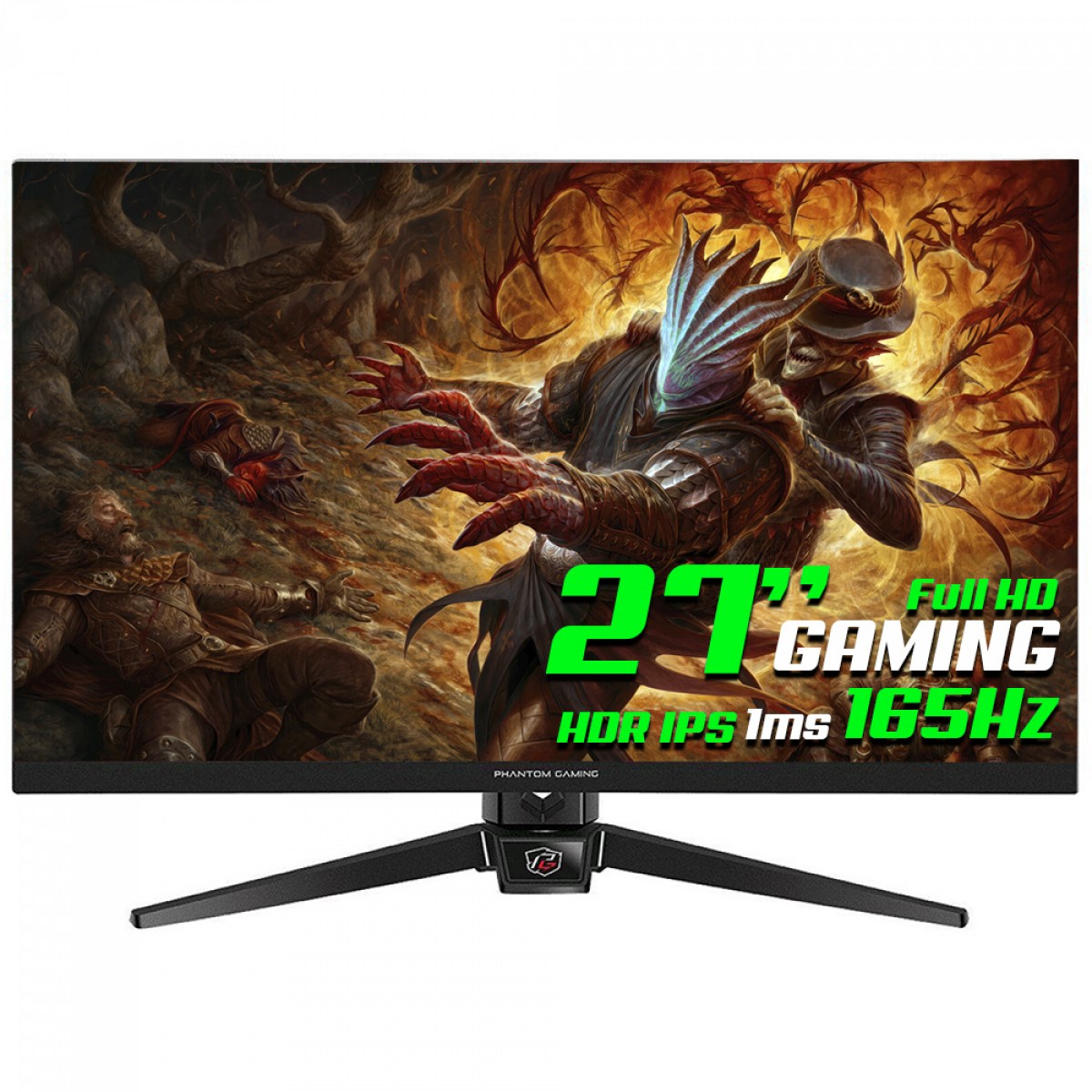 Monitor Asrock Phantom Gaming Pg Ff A Pol Full Hd Ms Hz