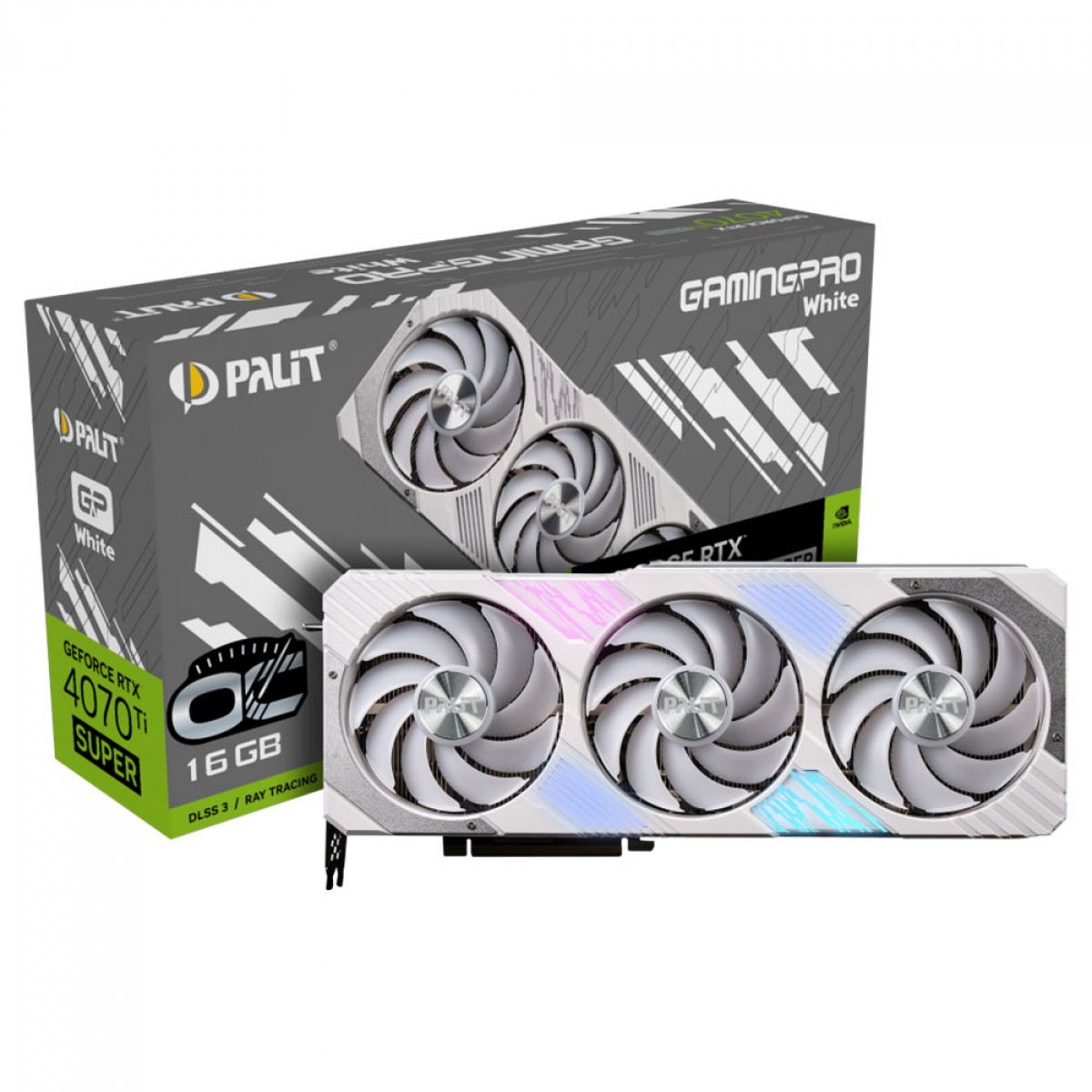 Placa De V Deo Palit Geforce Rtx Ti Super Gaming Pro White Oc