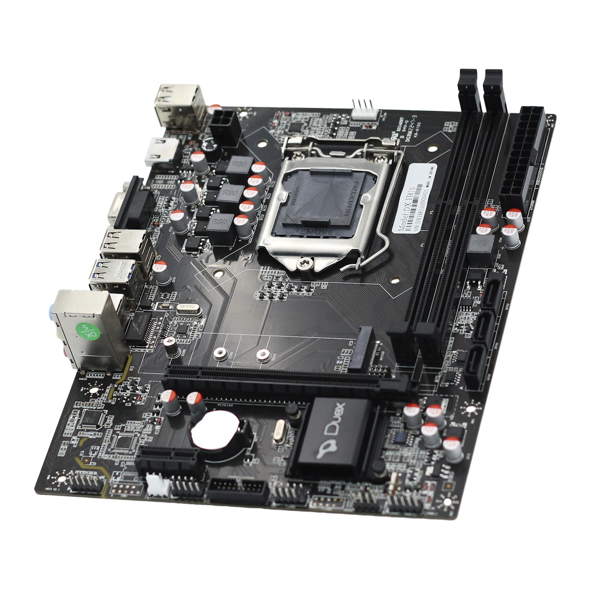 Placa M E Duex Dxh S Chipset H Intel Lga Matx Ddr