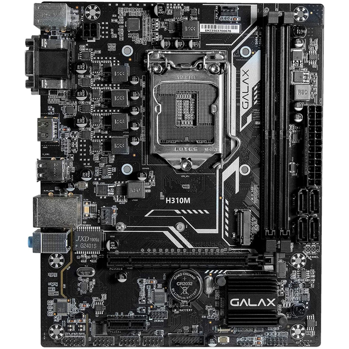 Placa Mãe Galax H310M Plus Chipset H310 Intel LGA 1151 mATX DDR4