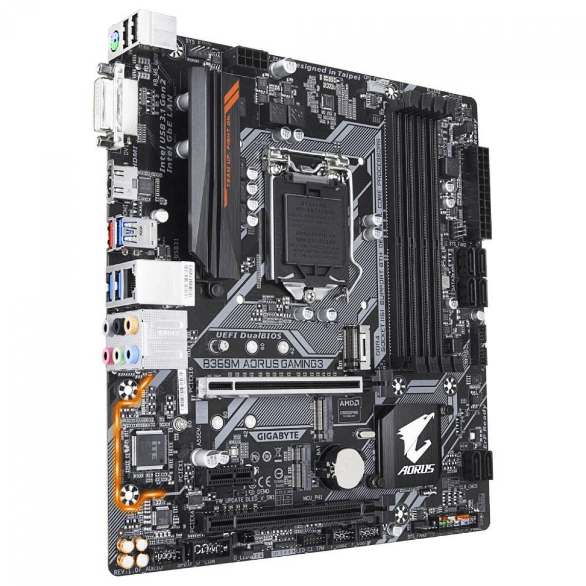 Placa M E Gigabyte B M Aorus Gaming Chipset B Intel Lga