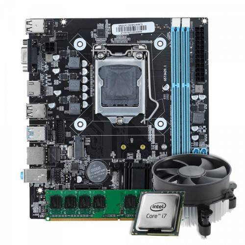 Kit Upgrade Intel Core I Placa M E Brazil Pc H Gb Ddr