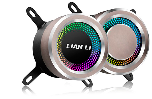 Water Cooler Lian Li, Galahad, RGB 240mm, Intel-AMD, Black, GA-240B BLACK