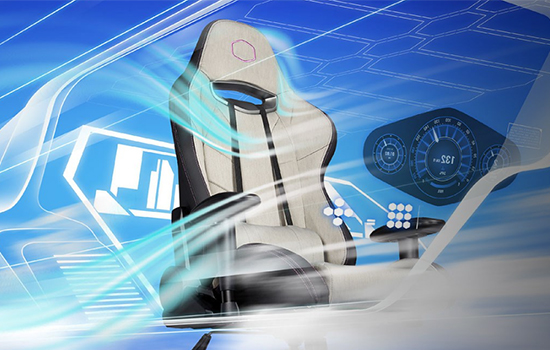 Cadeira Gamer Cooler Master Caliber R2C, Reclinável, Cinza e Preto, CMI ...