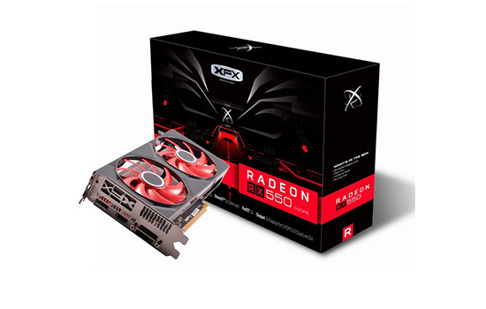 Видеокарта xfx radeon rx 550 double dissipation 4gb gddr5 rx 550p4pfg5 обзор