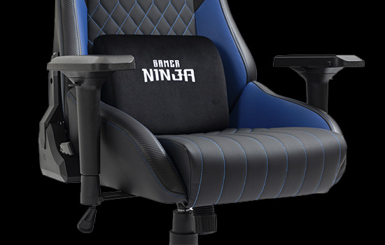 Cadeira Gamer Ninja Armor, Reclinável, 4D, Preto E Vermelho, CGN-ARMOR-PV