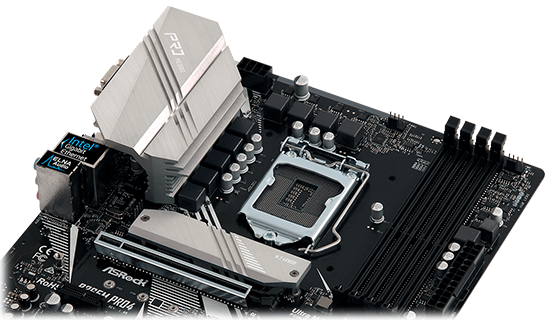 Placa Mãe ASRock B365M Pro4, Chipset B365, Intel LGA 1151, mATX, DDR4