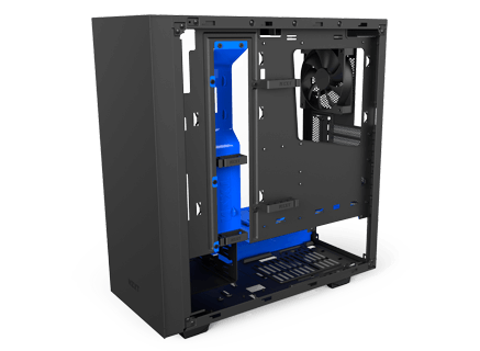 Gabinete NXZT S340 CA-S340W-B5 Interior