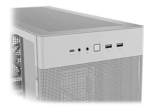 Prime AP201 Case Glass White Edition