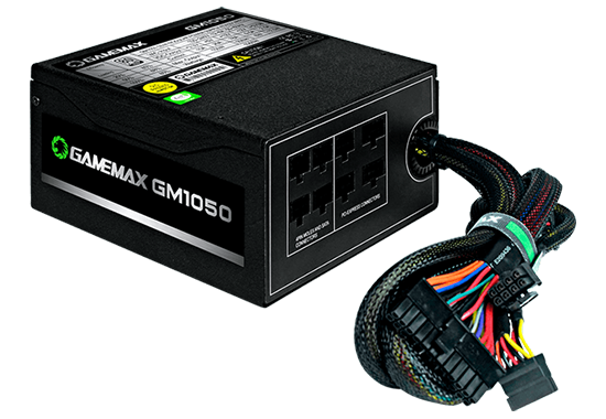 Fonte Gamemax GM1050 1050W 80+ Silver - Peças para Computadores e  Workstation de Alta Performance