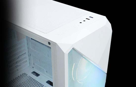 Gabinete Gamer Gamemax Revolt, Vidro Temperado, 3x Fans ARGB, Branco, Magalu Empresas