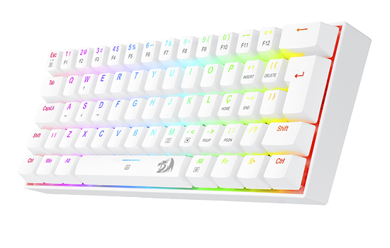 Teclado Mecânico Gamer Redragon Dragonborn, RGB, Switch Brown, ABNT 2 ...