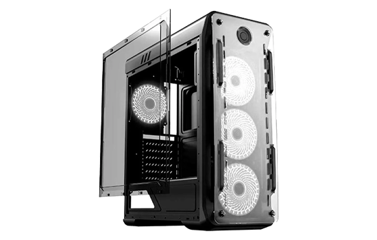 Gabinete Gamemax Optical G510 - Branco no Paraguai - Atacado Games -  Paraguay