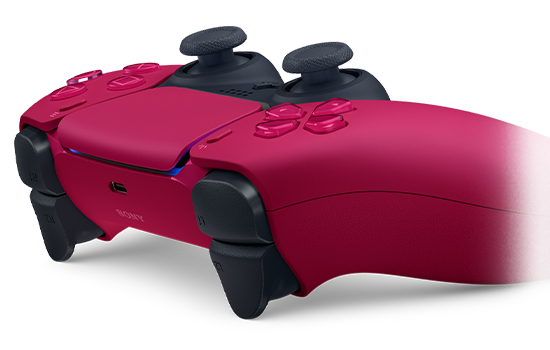 Controle Ps5 sem fio DualSense Cosmic Red Sony Ps5 no Shoptime