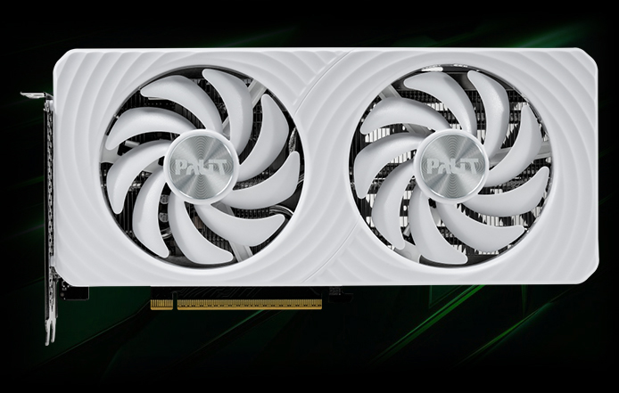 Placa de Vídeo Palit NVIDIA GeForce RTX 5060 Ti White OC, 16GB