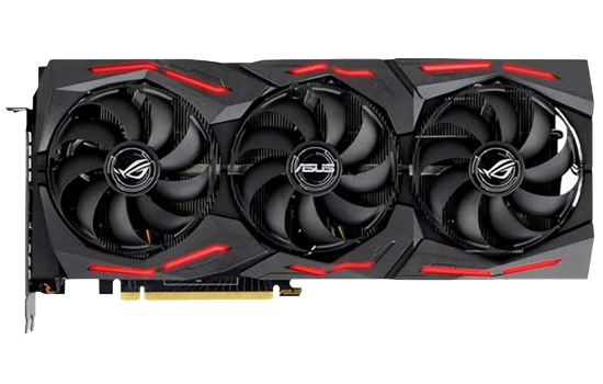 Placa de Vídeo Asus, Rog Strix GeForce, RTX 2070 Super, 8GB, GDDR6