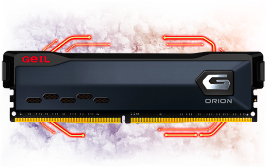Memória DDR4 Geil Orion 8Gb 3200MHz, Black