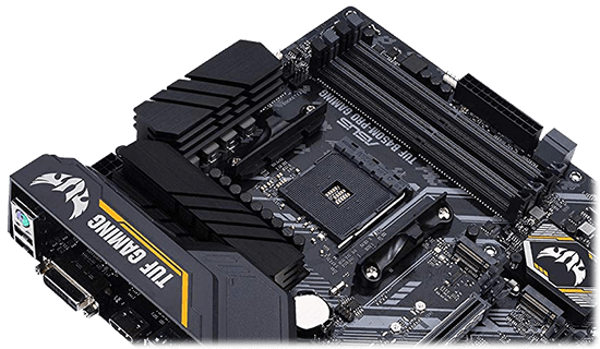 Placa Mãe Asus TUF B450M-PRO GAMING, Chipset B450, AMD AM4, DDR4