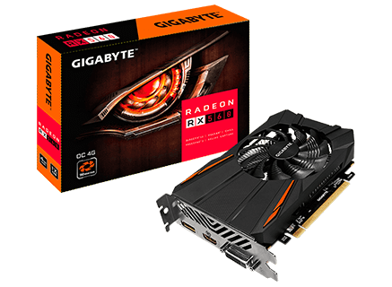 Gigabyte rx560 4gb разбор