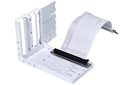 Lian Li VG4-4-V2W Vertical GPU Kit - weiß Zwart