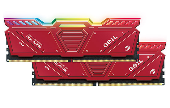Memória DDR5 Geil Polaris RGB, 32GB (2x16GB), 5600MHz, Grey