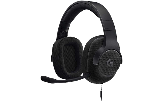 Headset Gamer Logitech G433 7.1 Surround Preto