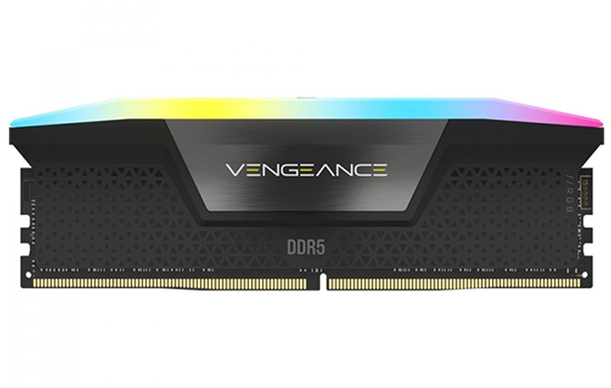 PENTE DE MEMORIA DDR5 16GB 5600MHZ CORSAIR VENGEANCE RGB BLACK  CMK16GX5M1B6000C40