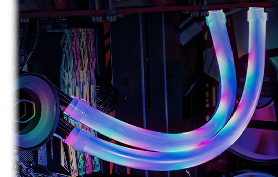 Tubo para Water Cooler Cooler Master LED Tube Sleeve A1, ARGB, 2 ...