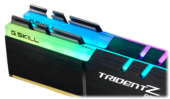 Memória DDR4 G.Skill Trident Z, RGB, 16GB (2x8GB) 2666MHz, F4