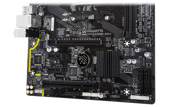 Bios A320m Hd2 Gigabyte Mainboard Gigabyte A320 Hd2 Placa Mãe