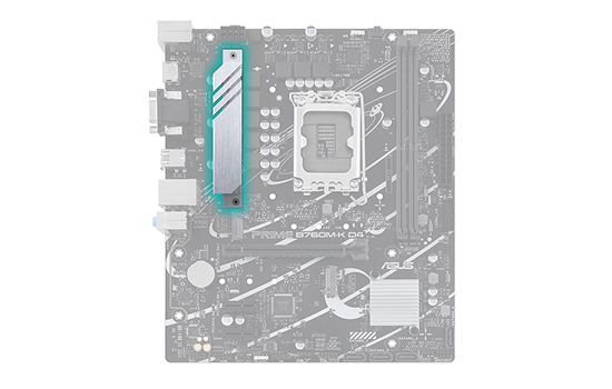 Placa Mãe Asus PRIME B760M-A D4