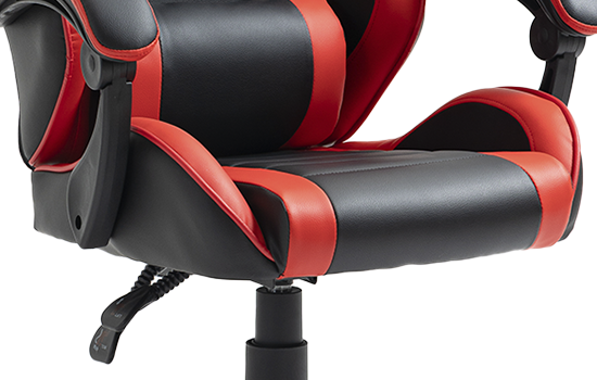 Cadeira Gamer Ninja Danzo, Preto e Vermelho