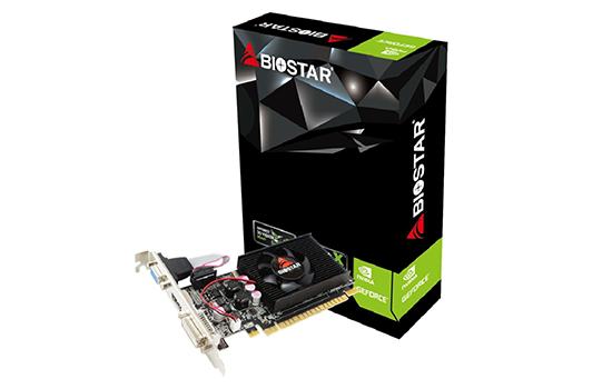 Placa de Vídeo Biostar NVIDIA GeForce GT 610, 2GB, DDR3, 64bit, VN6103THX6