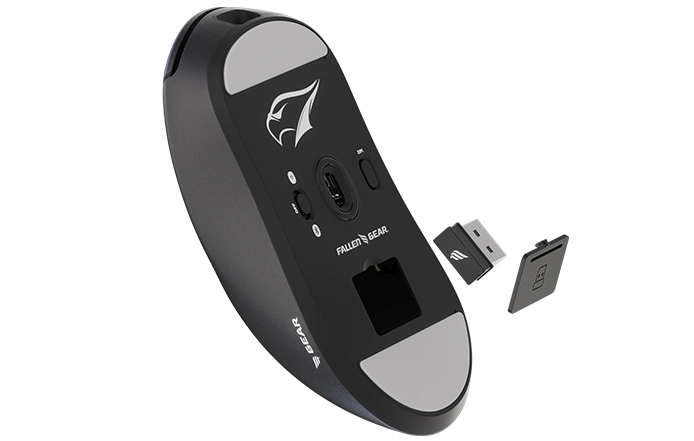 Mouse Gamer Fallen Falcão Wireless 26000 DPI Pixart | Terabyte