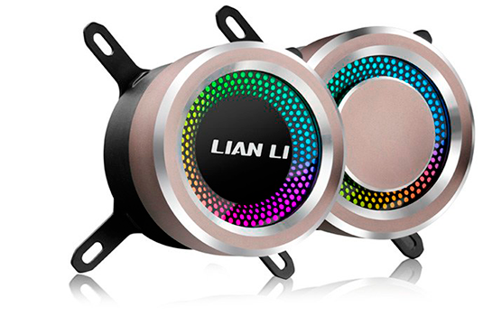 Water Cooler Lian Li, Galahad, RGB 360mm, Intel-AMD, Black, GA-360B BLACK
