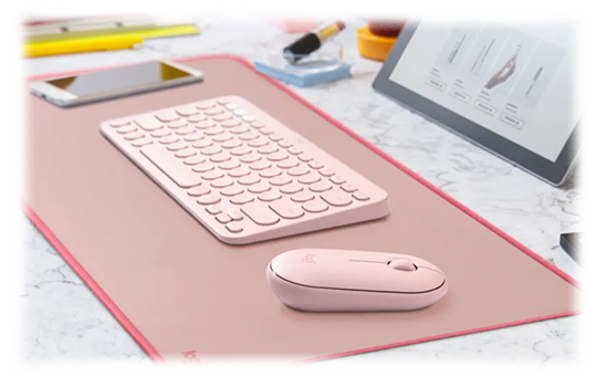 MousePad Gamer Logitech DESK MAT, Extra Grande, 700x300mm