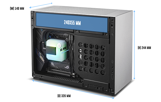GABINETE LIAN LI A4-H20 A4 SILVER