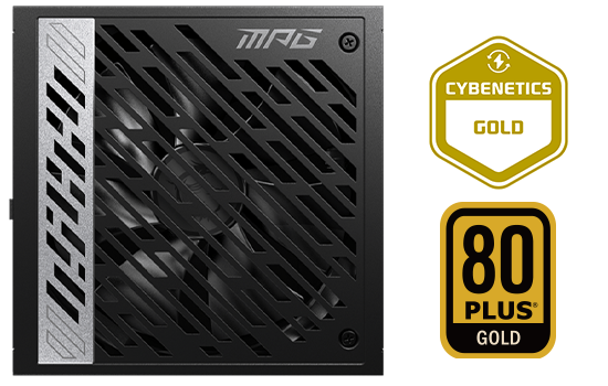 FONTE 1000W MSI MAG A1000G PCIE5, 1000W, 80 PLUS GOLD, CYBENETICS GOLD, PFC ATIVO, FULL MODULAR, PRETO, MAG A1000G PCIE5