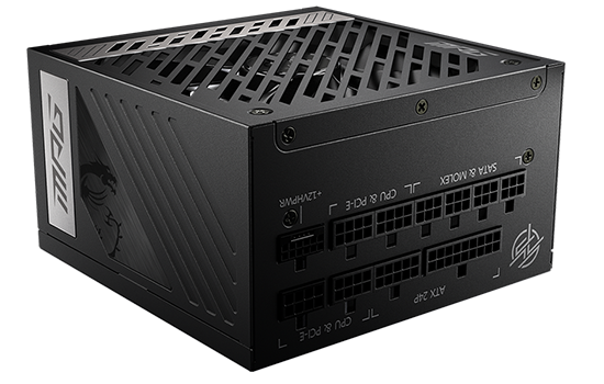 FONTE 1000W MSI MAG A1000G PCIE5, 1000W, 80 PLUS GOLD, CYBENETICS GOLD, PFC ATIVO, FULL MODULAR, PRETO, MAG A1000G PCIE5