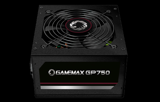 FONTE GAMEMAX GP750 750W 80 PLUS BRONZE PRETO • JG Loja