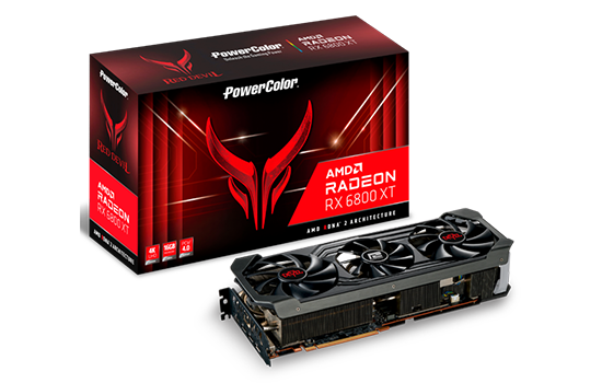 Placa de Vídeo PowerColor Radeon RX 6800 XT Red Devil, 16GB Placa de Vídeo PowerColor Radeon RX 6800 XT Red Devil, 16GB