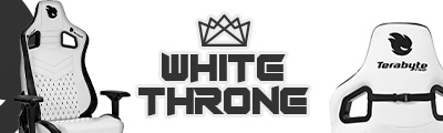 Terabyte White Throne. O verdadeiro trono dos gamers.