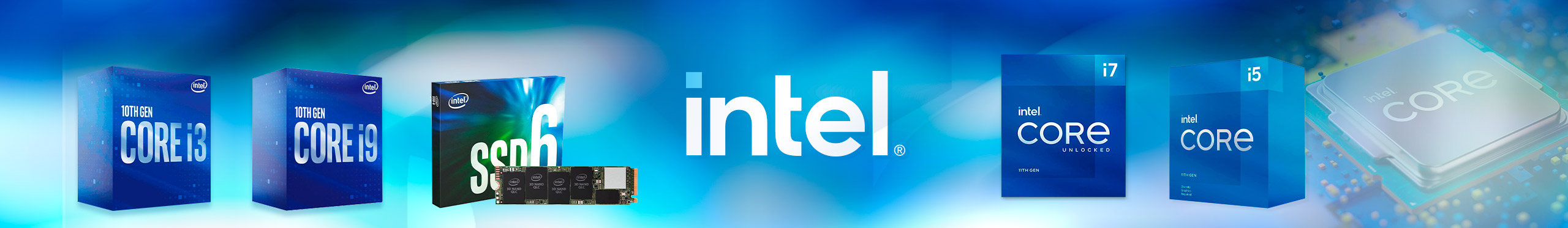 Se tem Intel, tem jogo. Os melhores preços de Intel é só na TerabyteShop.